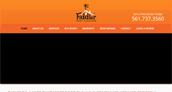 Desktop Screenshot of fiddlerroofcleaning.com
